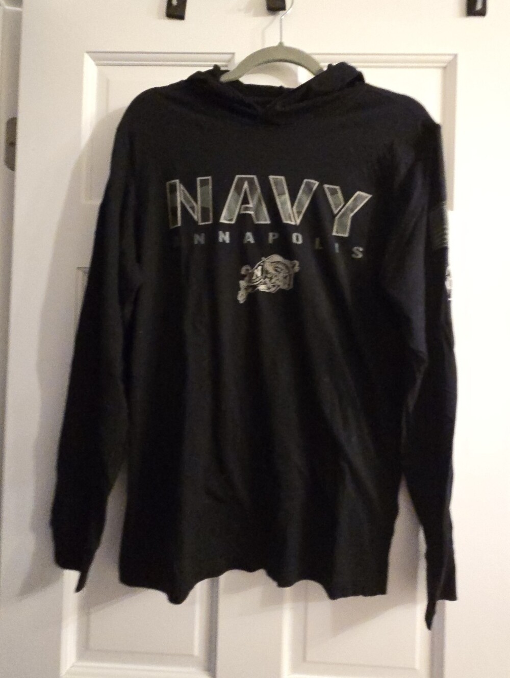 EUC G.O.A.T. Men's Heathered Navy Men's T-shirt Size M